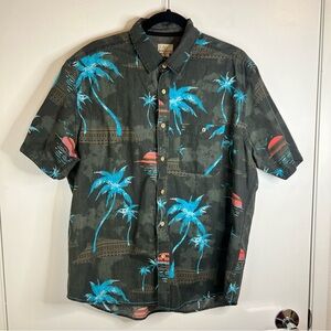 Tropical Palm Tree Print Shirt